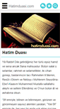 Mobile Screenshot of hatimduasi.com